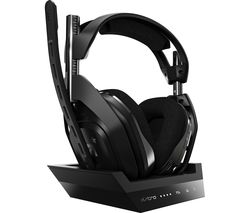 A50 Wireless 7.1 Gaming Headset & Base Station - Black
