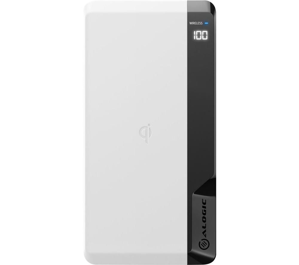ALOGIC Ultimate Portable Power Bank - White, White