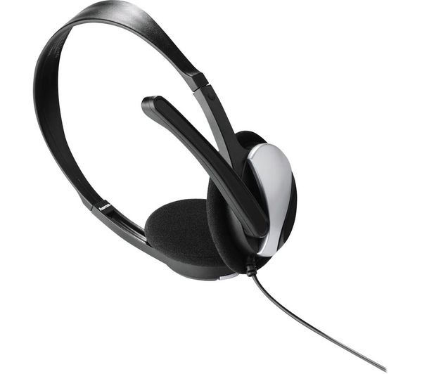Buy HAMA HSP100 Headset Black Free Delivery Currys