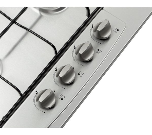  ESSENTIALS CGHOBX21 58 cm Gas Hob Stainless Steel Currys Business