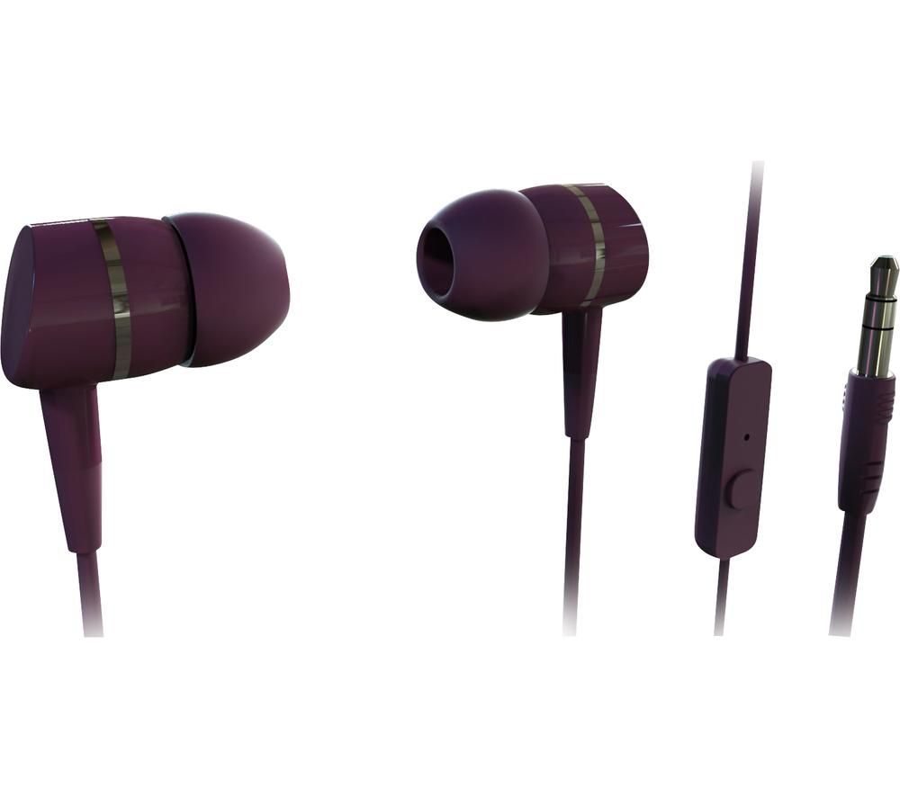 VIVANCO Smartsound Earphones - Berry