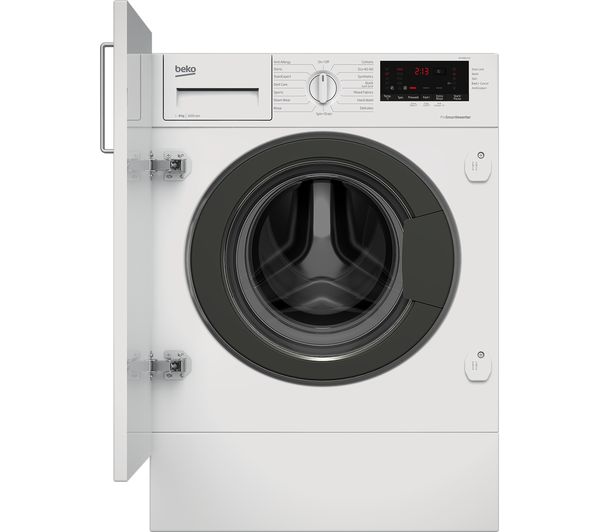 Image of BEKO Pro RecycledTub WTIK86151F Integrated 8 kg 1600 Spin Washing Machine