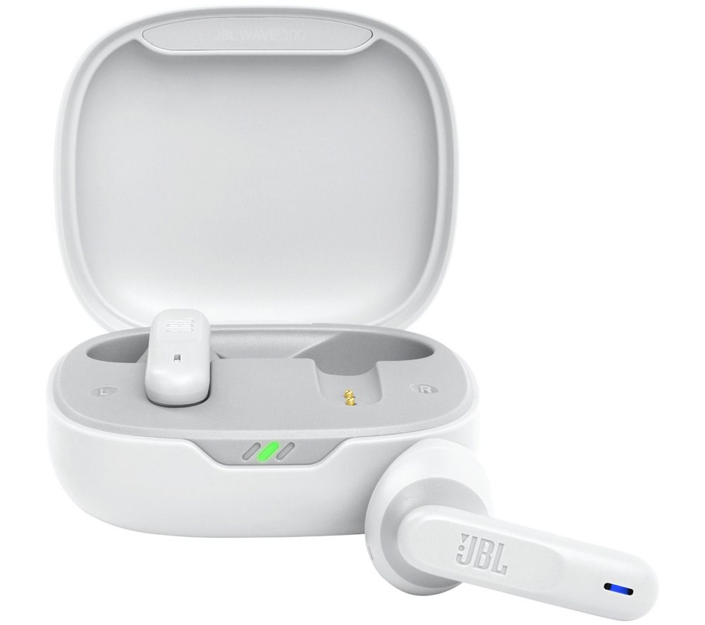 JBL Wave 300TWS Wireless Bluetooth Earbuds - White