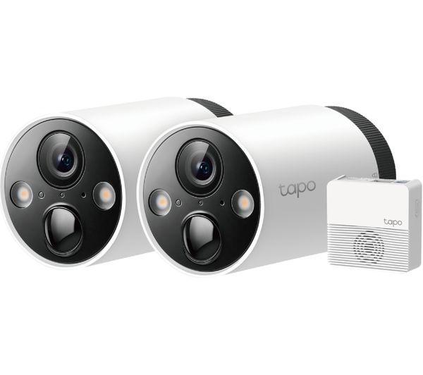 Image of Tapo C420S2 V1 - 2 x Tapo C420 Cameras + Tapo H200 Hub - network surveillance camera