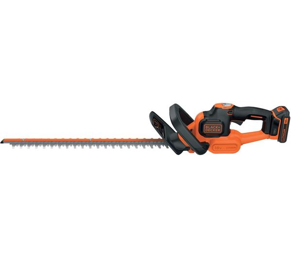 Black Decker Strimmer Gtc18452pc Cordless Hedge Trimmer With 1 Battery