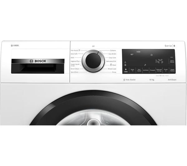 WGG254F0GB - BOSCH Series 6 I-DOS WGG254F0GB 10 Kg 1400 Spin Washing ...