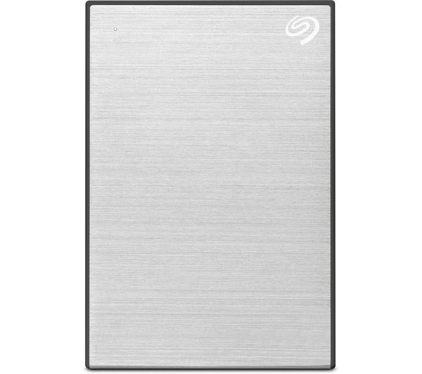 Image of SEAGATE One Touch Portable Hard Drive - 1 TB, Silver