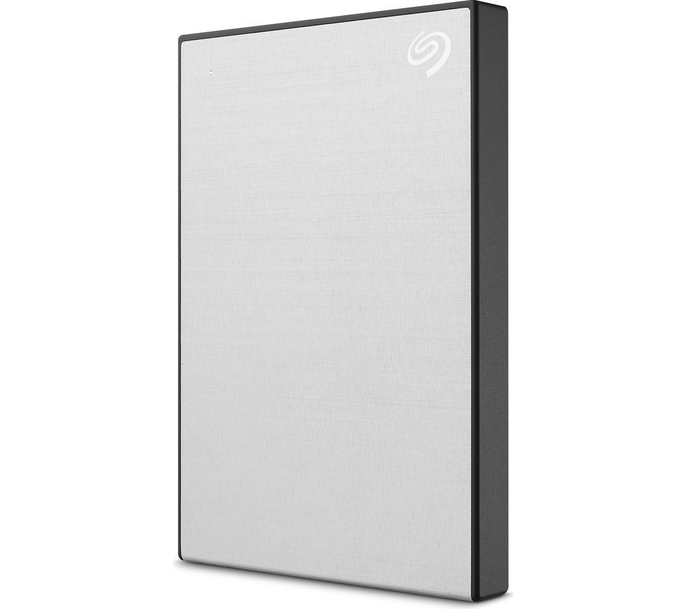 One Touch Portable Hard Drive - 1 TB, Silver