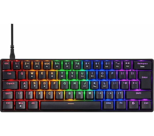 Adx Firefight Advanced Mk16 60 Mechanical Gaming Keyboard Black