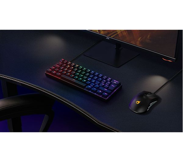 ADX FireFight Advanced MK16 60% Mechanical Gaming Keyboard - Black