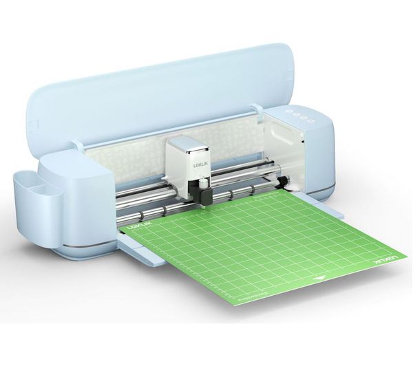 LOKLIK iCraft Digital Cutting Machine - Bubble Blue - 10452453 - Currys ...