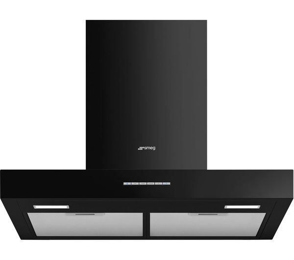 Smeg Kbt600bl Chimney Cooker Hood Black