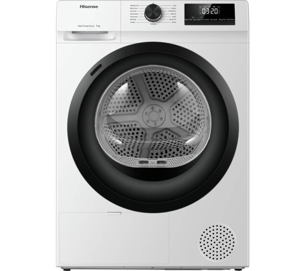 Hisense 1q Series Dh1q902bw2 9 Kg Heat Pump Tumble Dryer White Hisense 1q Series Dh1q902bw2 9 Kg Heat Pump Tumble Dryer White