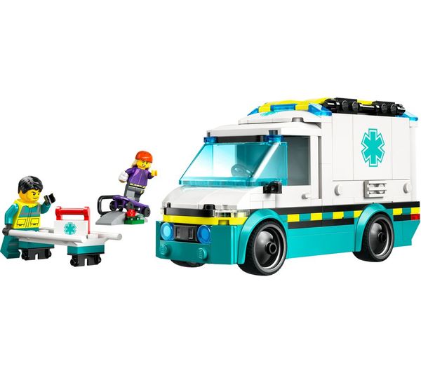 An image of LEGO City 60451 Emergency Ambulance Set