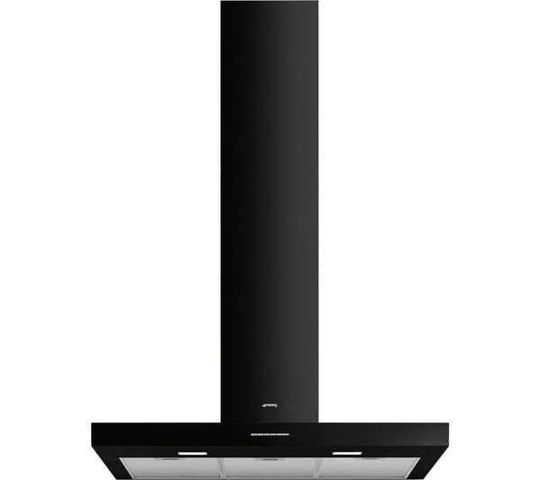 SMEG KBT900BL Chimney Cooker Hood - Black