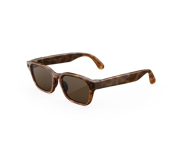 An image of META Adventurer Glasses - Classic Tortoise, Brown Lenses