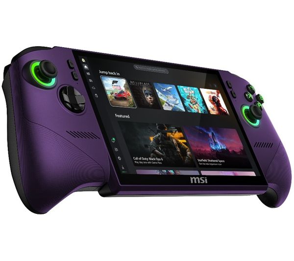 An image of MSI Claw 8 EX AI+ CG3EM-033UKY Handheld Gaming Console Launch Pack - Intel® Arc G3 Extreme, 1 TB SSD