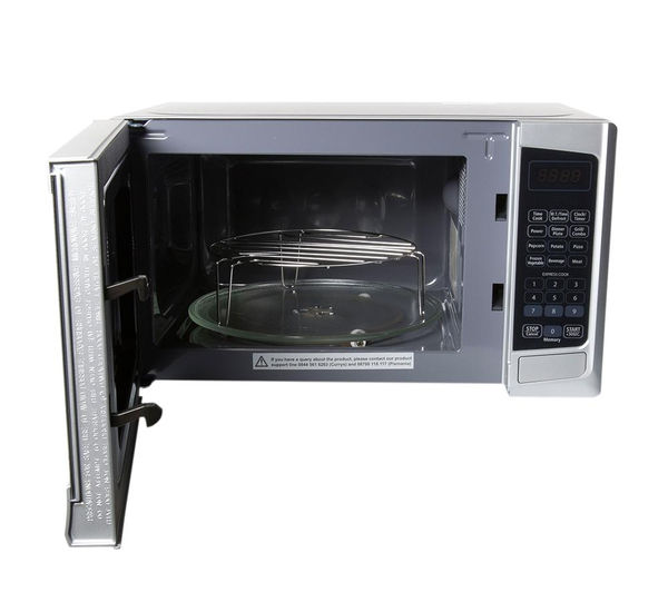 LOGIK L20GS14 Microwave with Grill - Silver Fast Delivery | Currysie