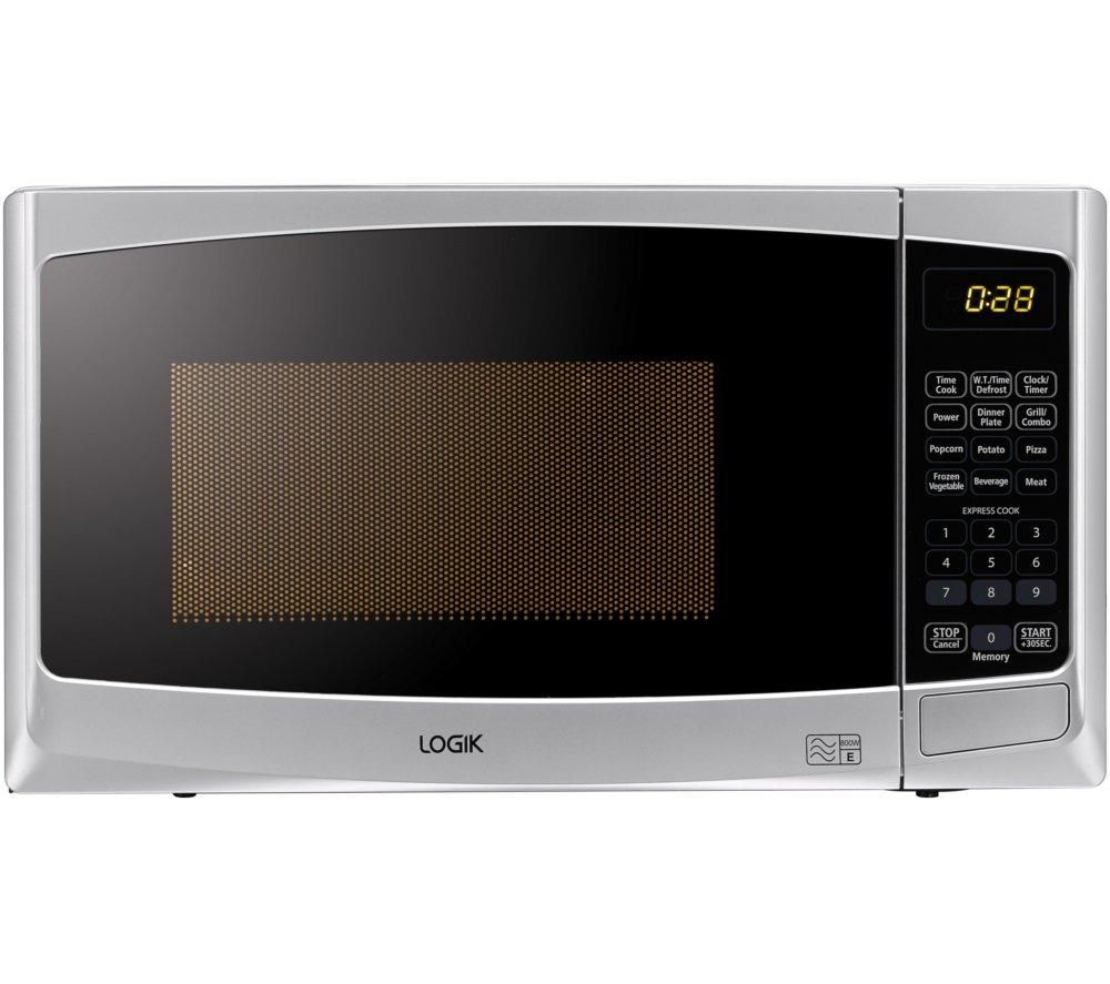 Buy LOGIK L20GS14 Microwave with Grill Silver Free Delivery Currys