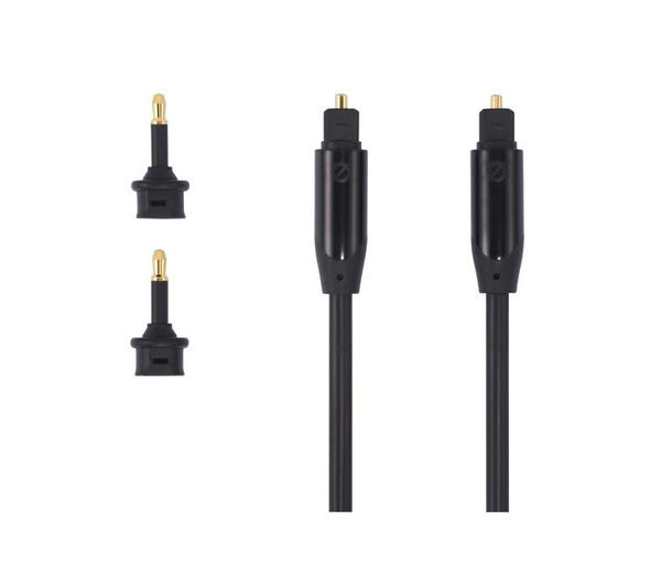 Image of SANDSTROM Black Series Digital Optical Cable - 3 m