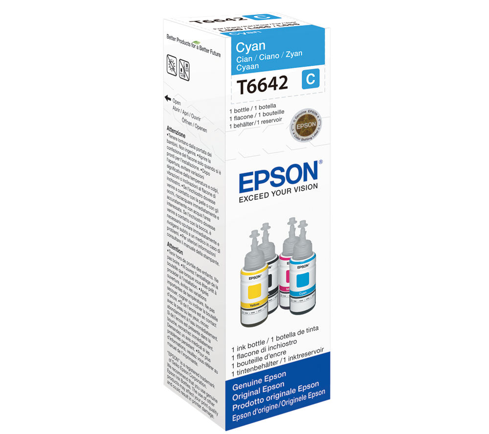 EPSON T6642 Cyan Ecotank Ink Bottle review