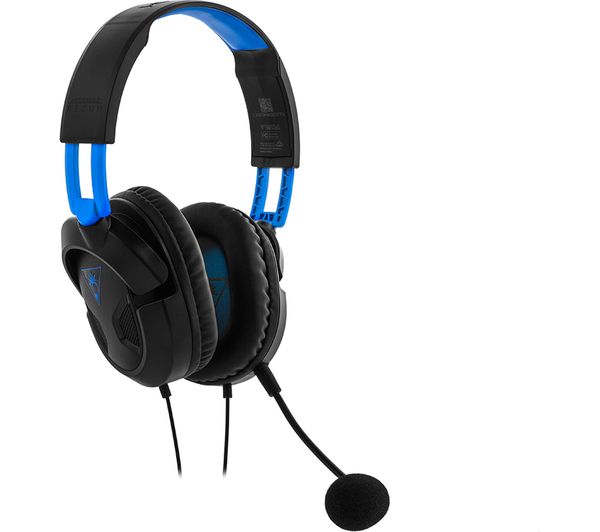Turtle Beach Ear Force Recon 50p Gaming Headset Black And Blue Fast Delivery Currysie
