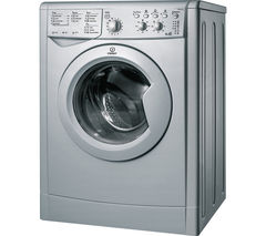 INDESIT Ecotime IWDC 6125S Washer Dryer - Silver
