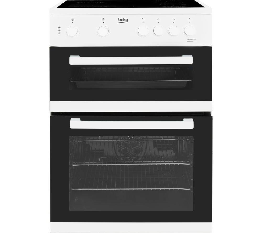 BEKO KDC611W 60 cm Electric Ceramic Cooker – White, White