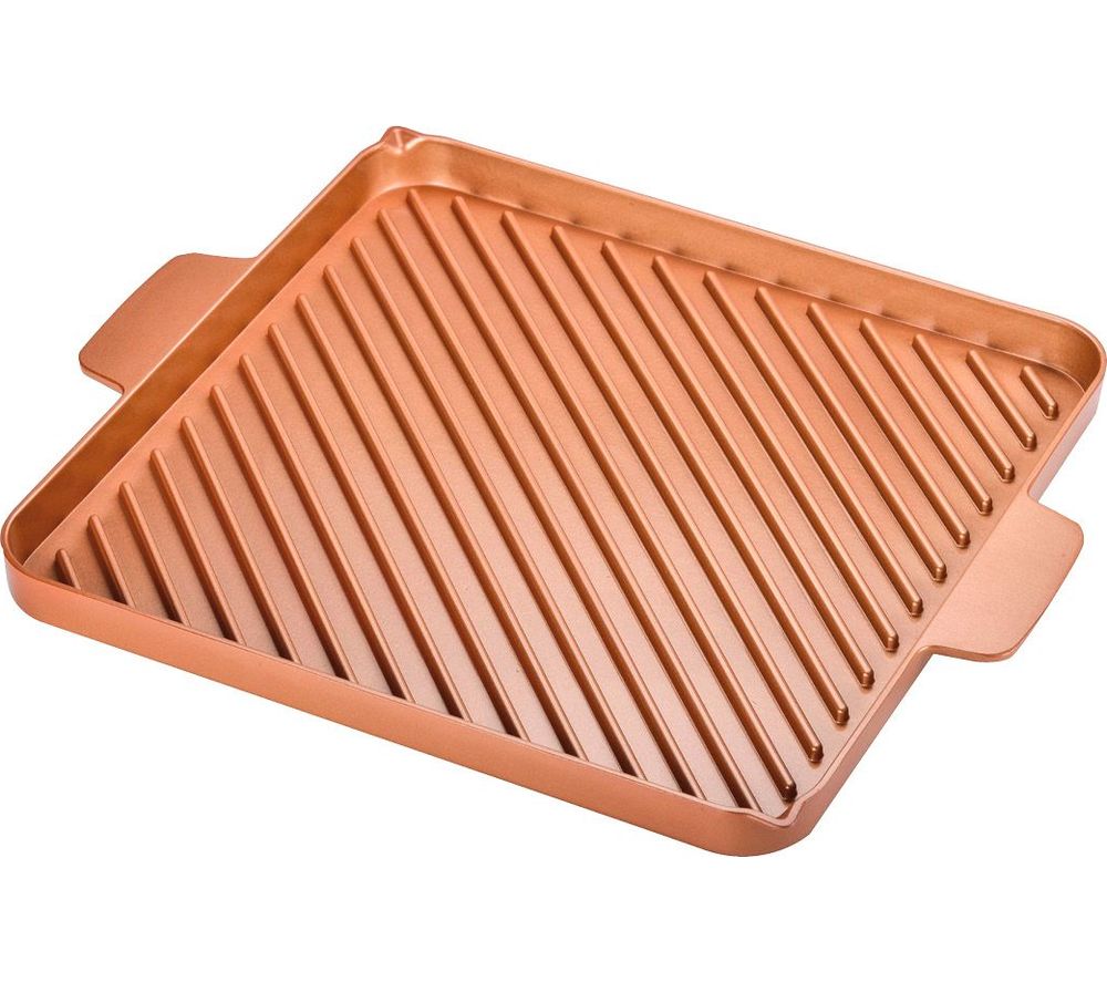 HIGH STREET TV Copper Chef 30 cm Nonstick Grill & Griddle Pan Review