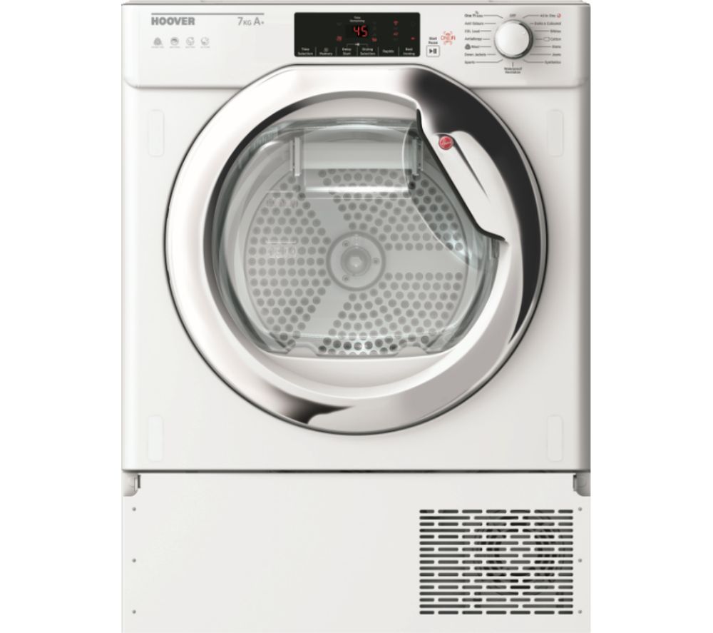 HOOVER HBTDW H7A1TCE-80 Smart Integrated 7 kg Heat Pump Tumble Dryer Review