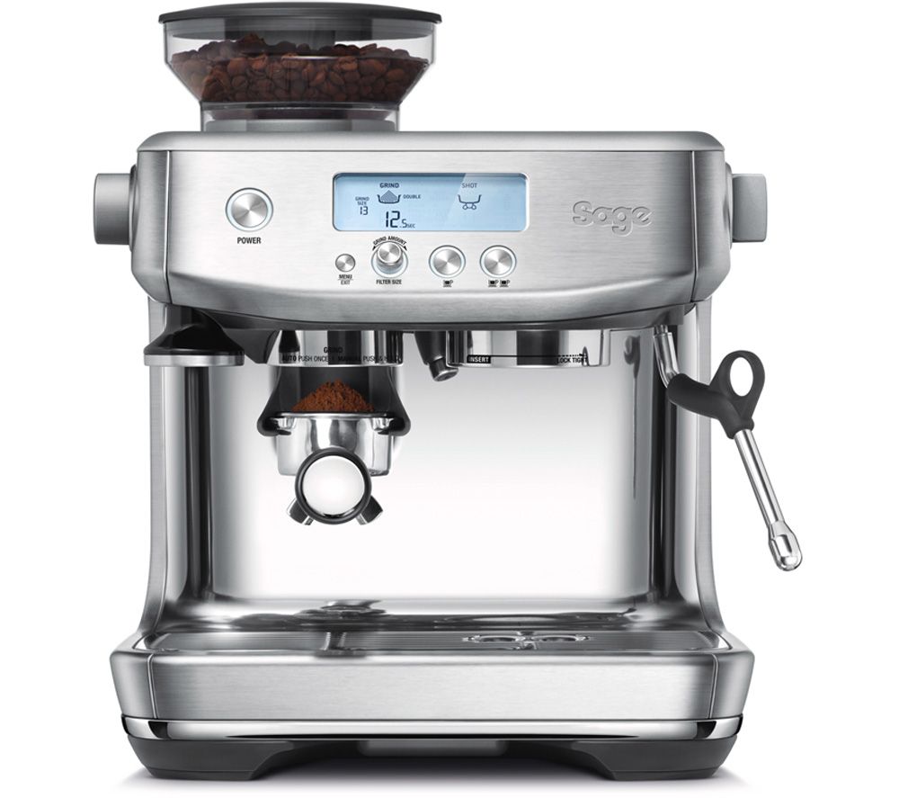 SAGE The Barista Pro SES878BSS Espresso Coffee Machine - Stainless Steel