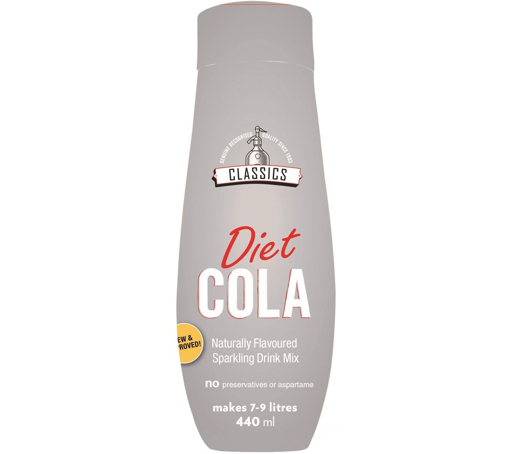 SODASTREAM Classics Naturally Flavoured Sparkling Drink Mix - Diet Cola