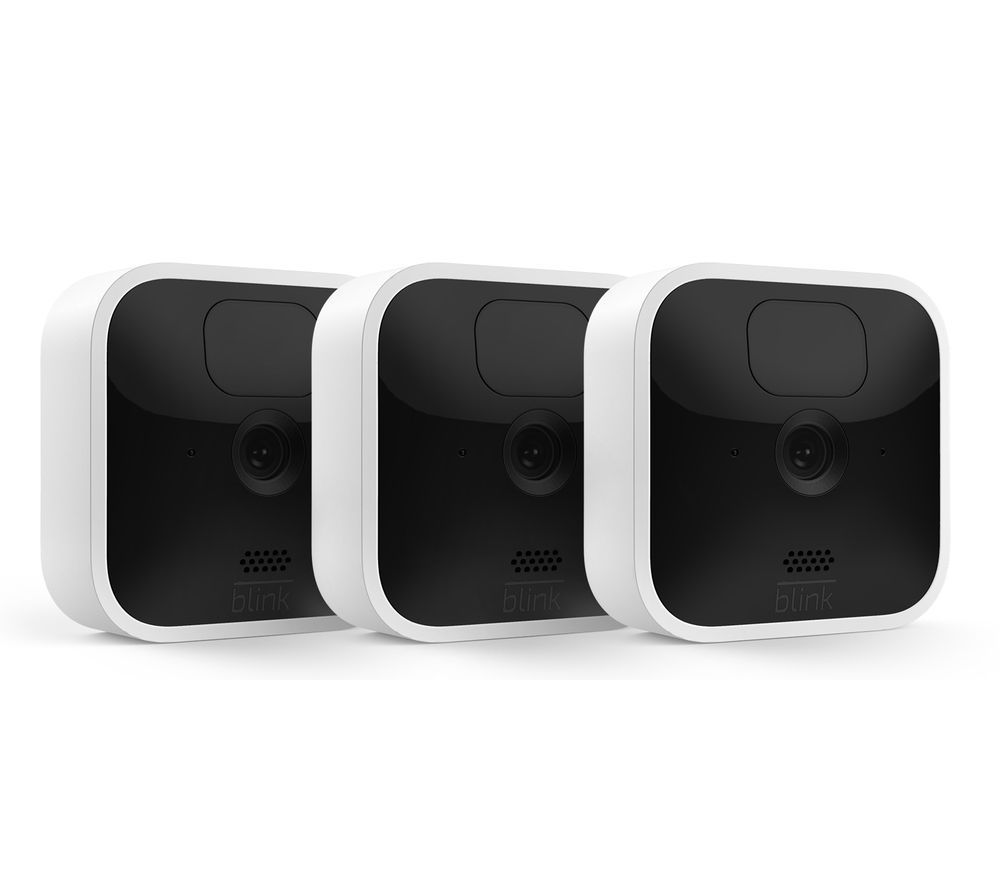 AMAZON Blink Indoor Full HD 1080p WiFi Security Camera System - 3 Cameras