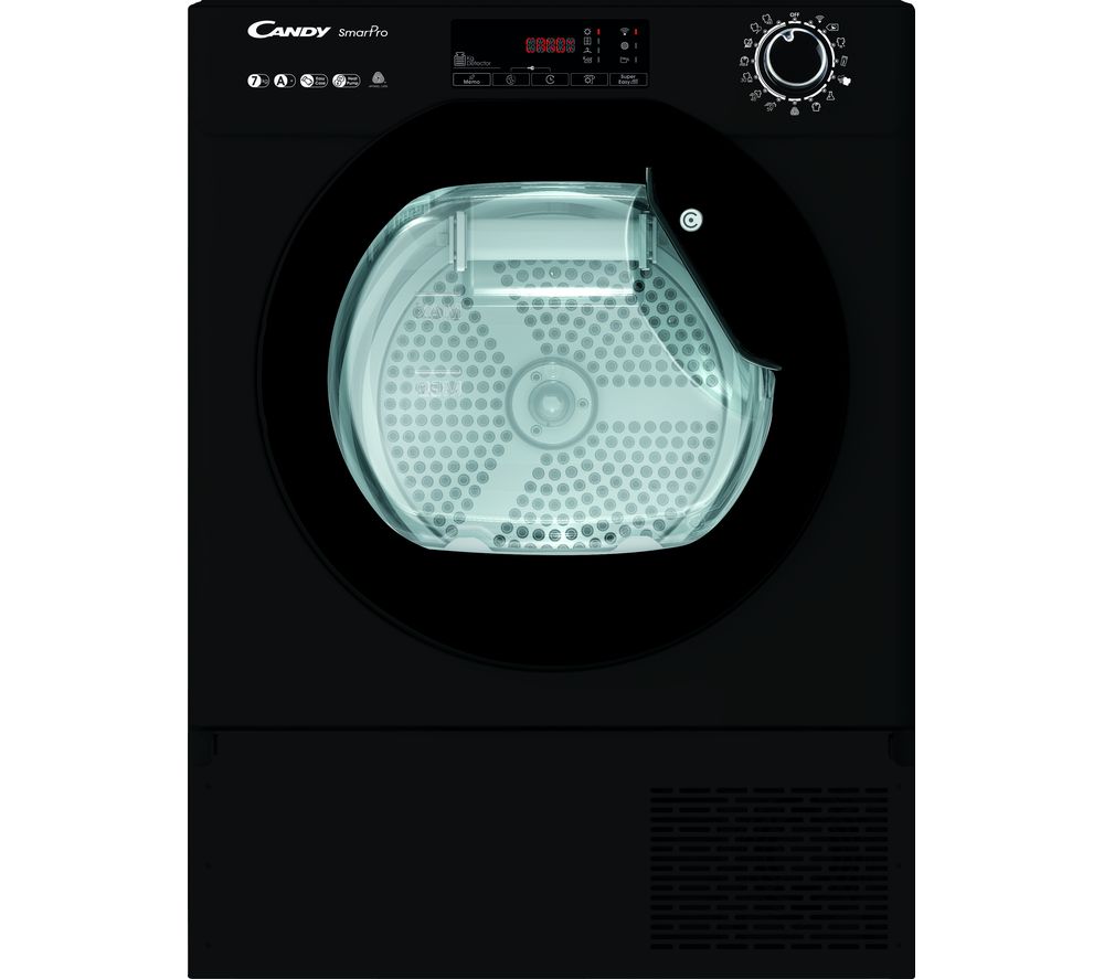 CANDY BKTDH7A1TCEB-80 WiFi-enabled Integrated 7 kg Heat Pump Tumble Dryer