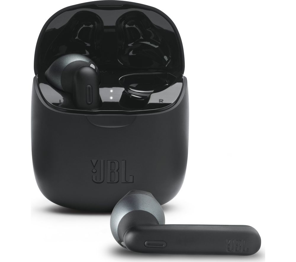 JBL Tune 225TWS Wireless Bluetooth Earbuds - Black