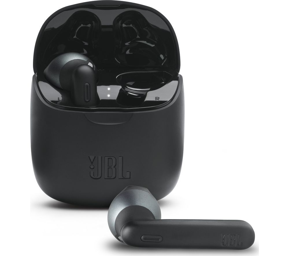 JBL Tune 225TWS Wireless Bluetooth Earbuds - Black, Black