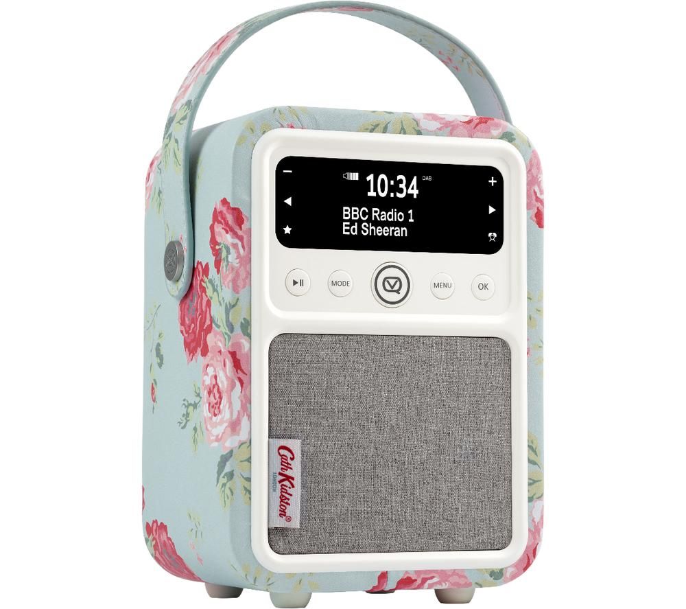 Monty Portable DAB+/FM Bluetooth Radio - Cath Kidston Antique Rose