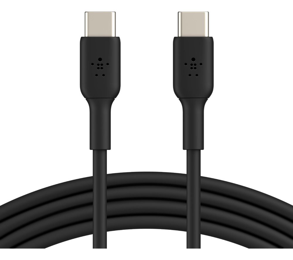 BELKIN Braided USB Type-C to USB Type-C Cable - 2 m, Black, Black