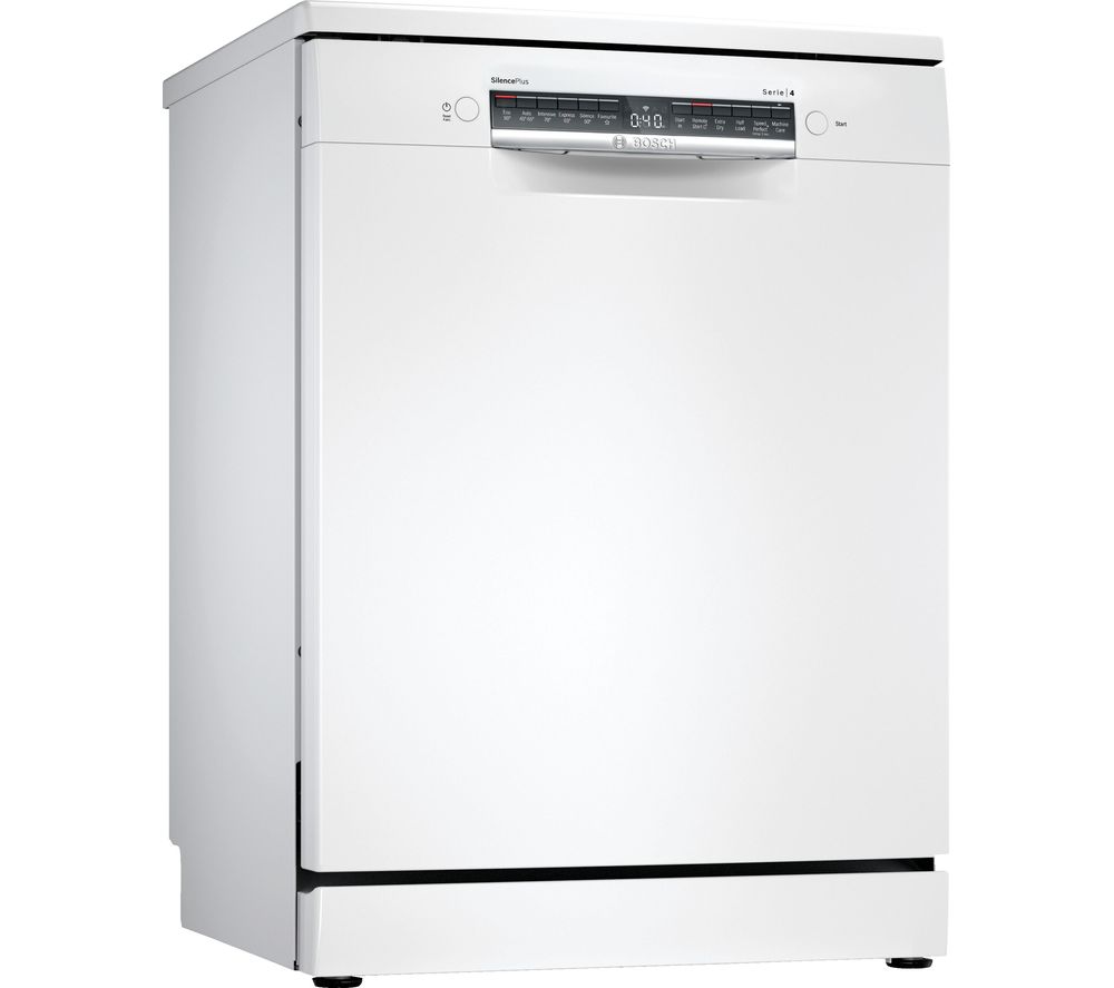 BOSCH Serie 4 SMS4HDW52G Full-size WiFi-enabled Dishwasher - White, White