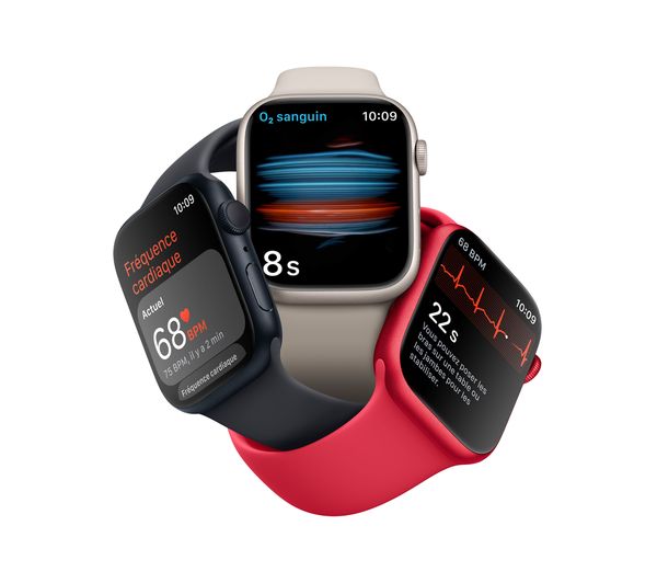 MNP53B/A APPLE Watch Series 8 Midnight with Midnight Sports Band