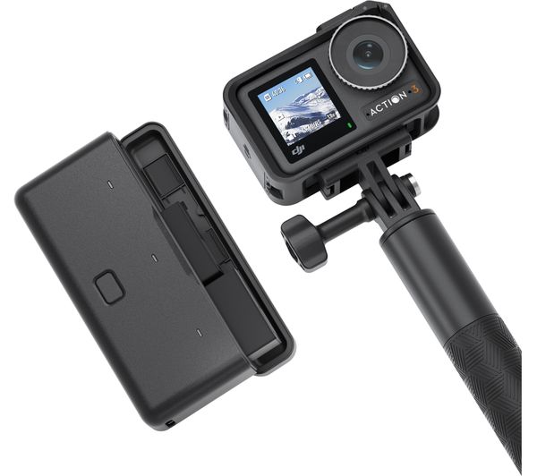 Image of DJI Osmo Action 3 Adventure Combo 4K Ultra HD Action Camera - Black