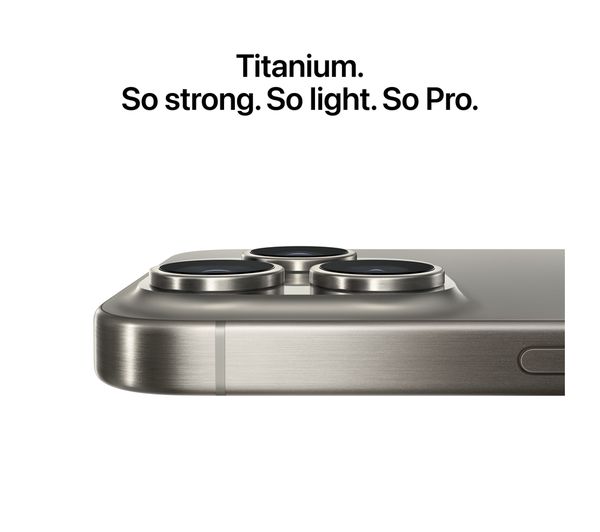 MTUX3ZD/A - APPLE iPhone 15 Pro - 128 GB, Natural Titanium