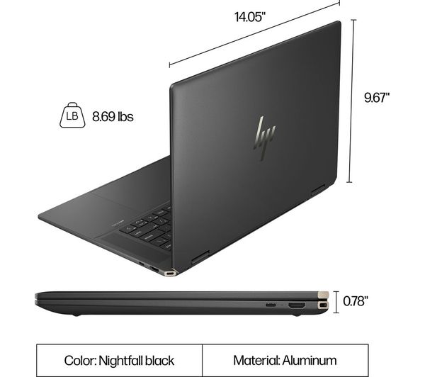 HP ノートPC Spectre x360 2in1 16/1TB[美品] HP Spectre x360 16-aa」実機レビュー！2in1ノートPCだけどGeForce RTX