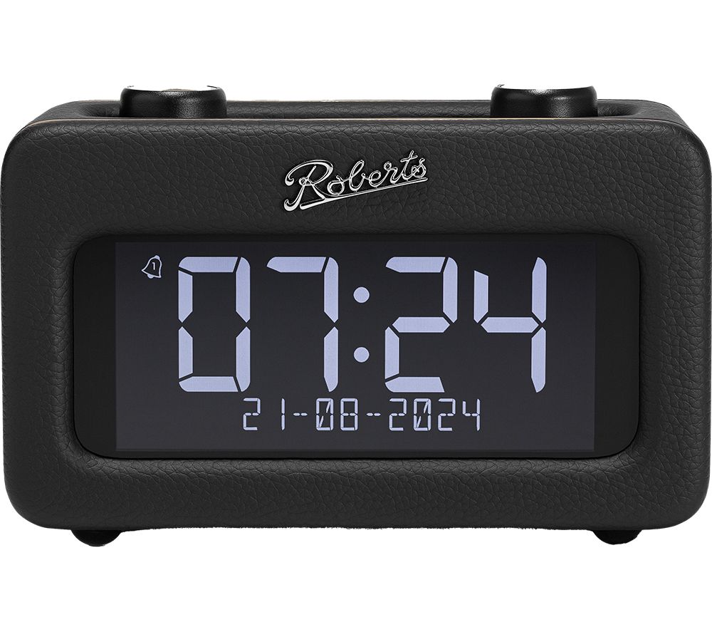 Revival Rest DAB+/FM Bluetooth Retro Clock Radio - Black