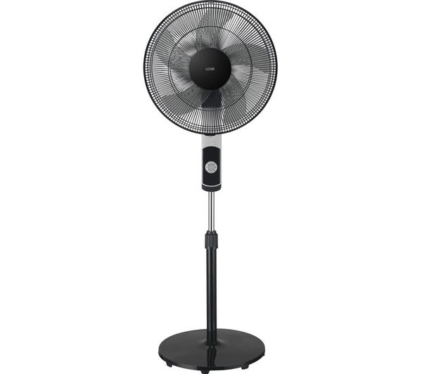 Logik L16pfdb25 16 Pedestal Fan Black