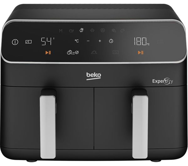 Beko Expertfry Frl5387b Dual Zone Air Fryer Black Beko Expertfry Frl5387b Dual Zone Air Fryer Black