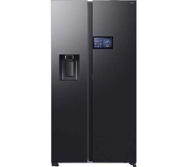 Samsung Bespoke Series 9 Ai Home Rs90f64eefeu American Style Smart Fridge Freezer Black