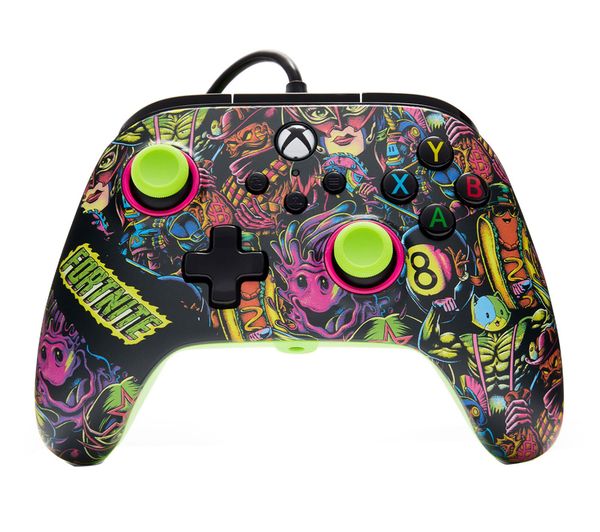 An image of POWERA Advantage Wired Controller for Xbox Series X|S - Fortnite Glow