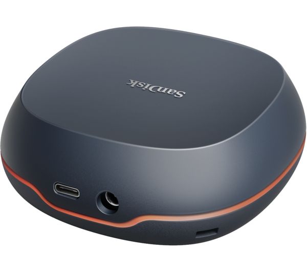 An image of SANDISK Desk Drive Portable External SSD - 4 TB, Black