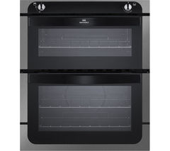 NEW WORLD NW701G Gas Built-under Oven - Black & Stainless Steel